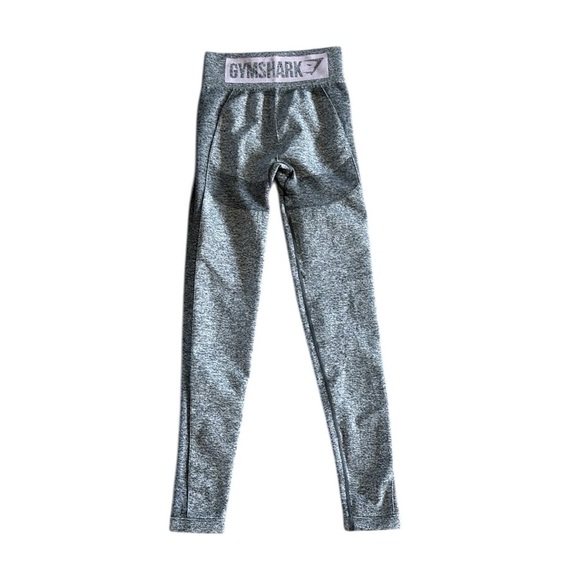 Gymshark Size Small Grey High-Waisted Athletic Leggings - Picture 2 of 6